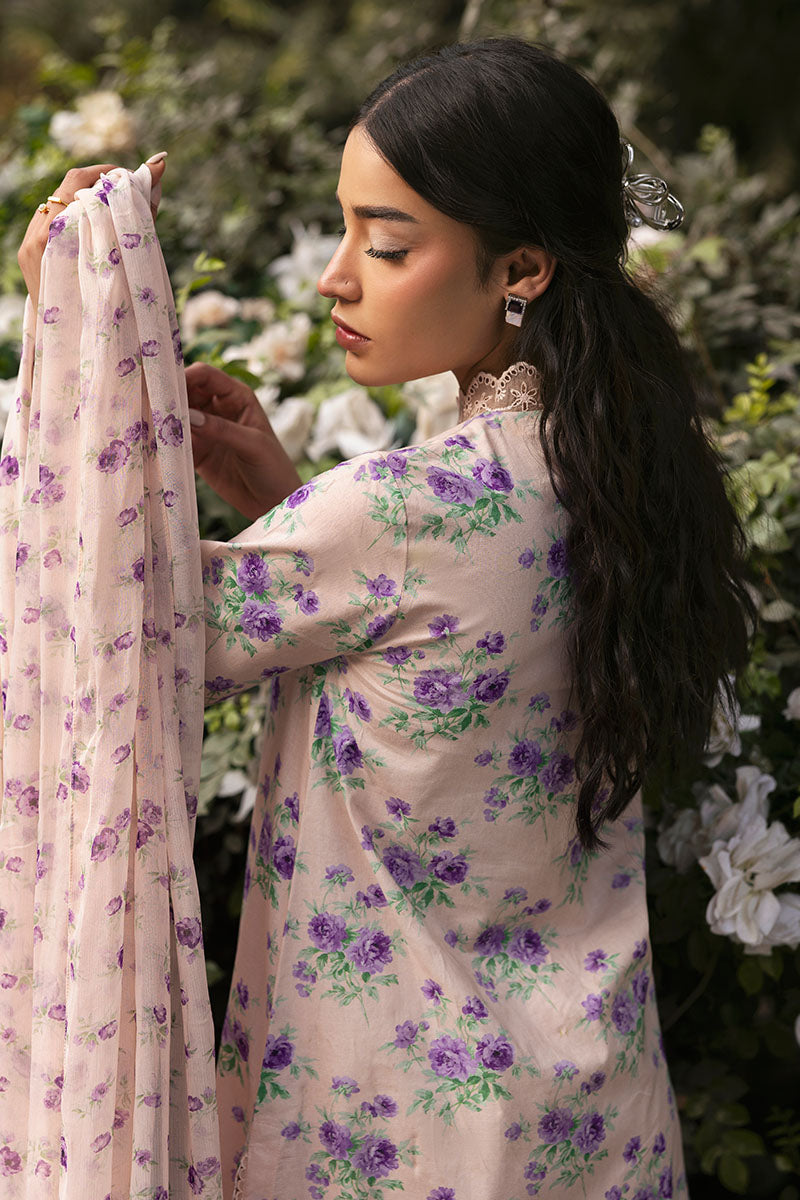 CROSS STITCHED PREMIUM LAWN D-20 ROSY AFFAIR