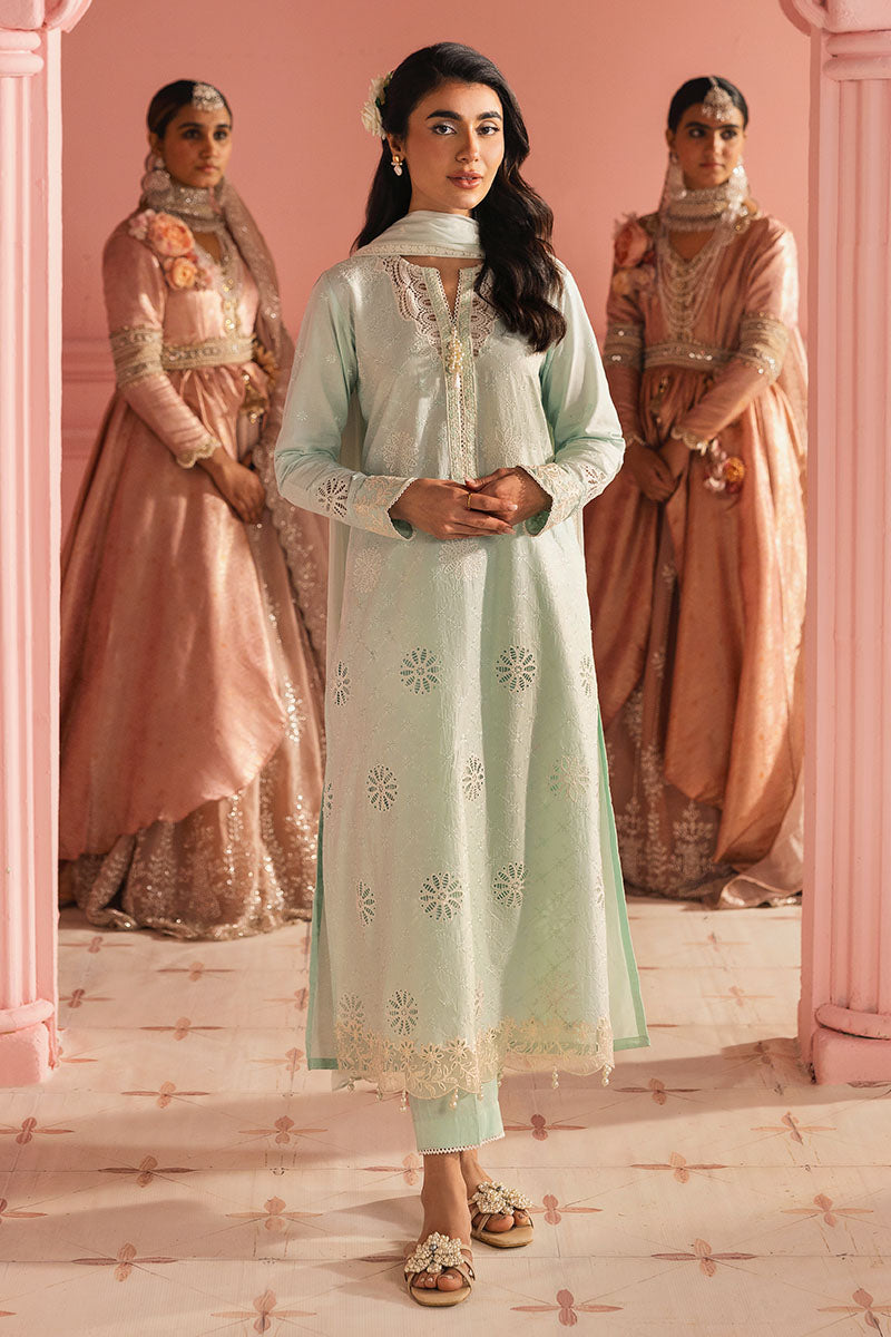 CROSS STITCHED PREMIUM LAWN D-09 SKY WHISPER