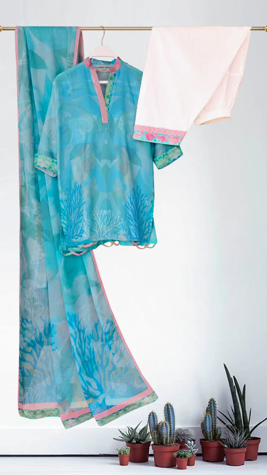 SABEEN ABBAS OCEAN 3PC