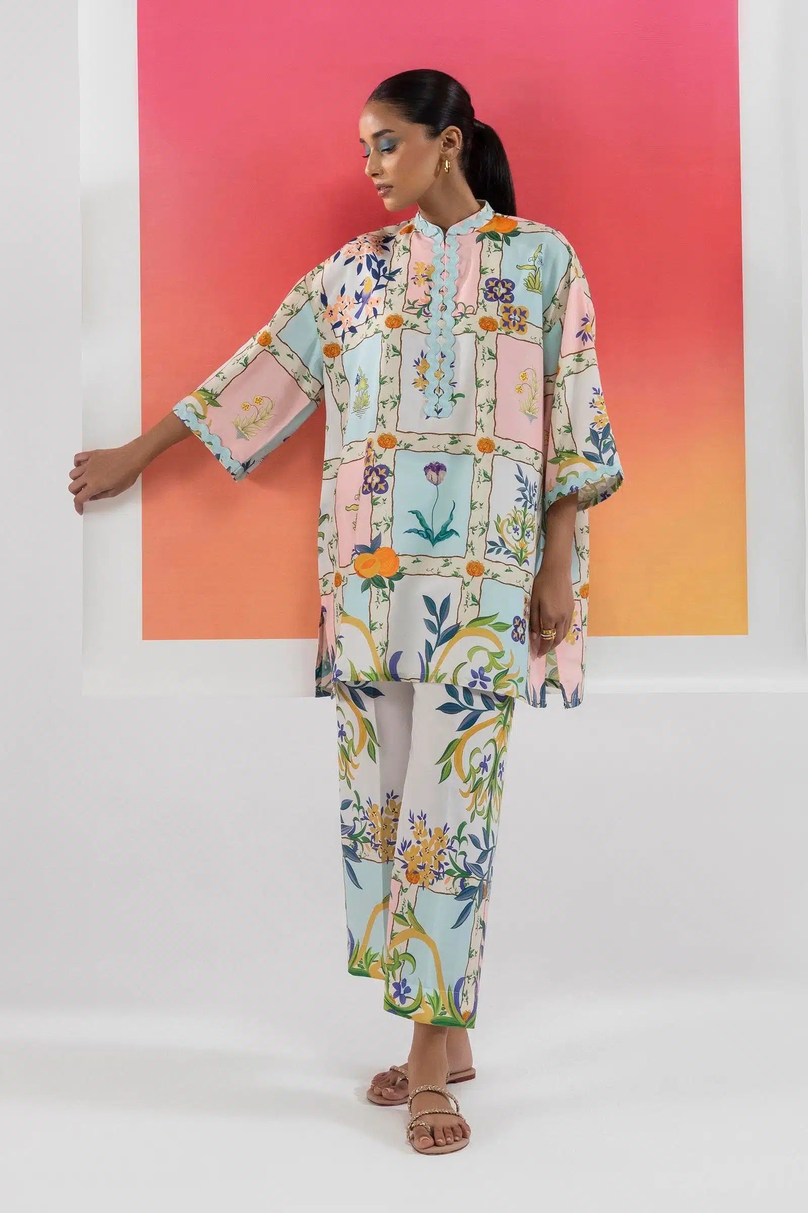 SANA SAFINAZ SS25BSP895P2T 2PC