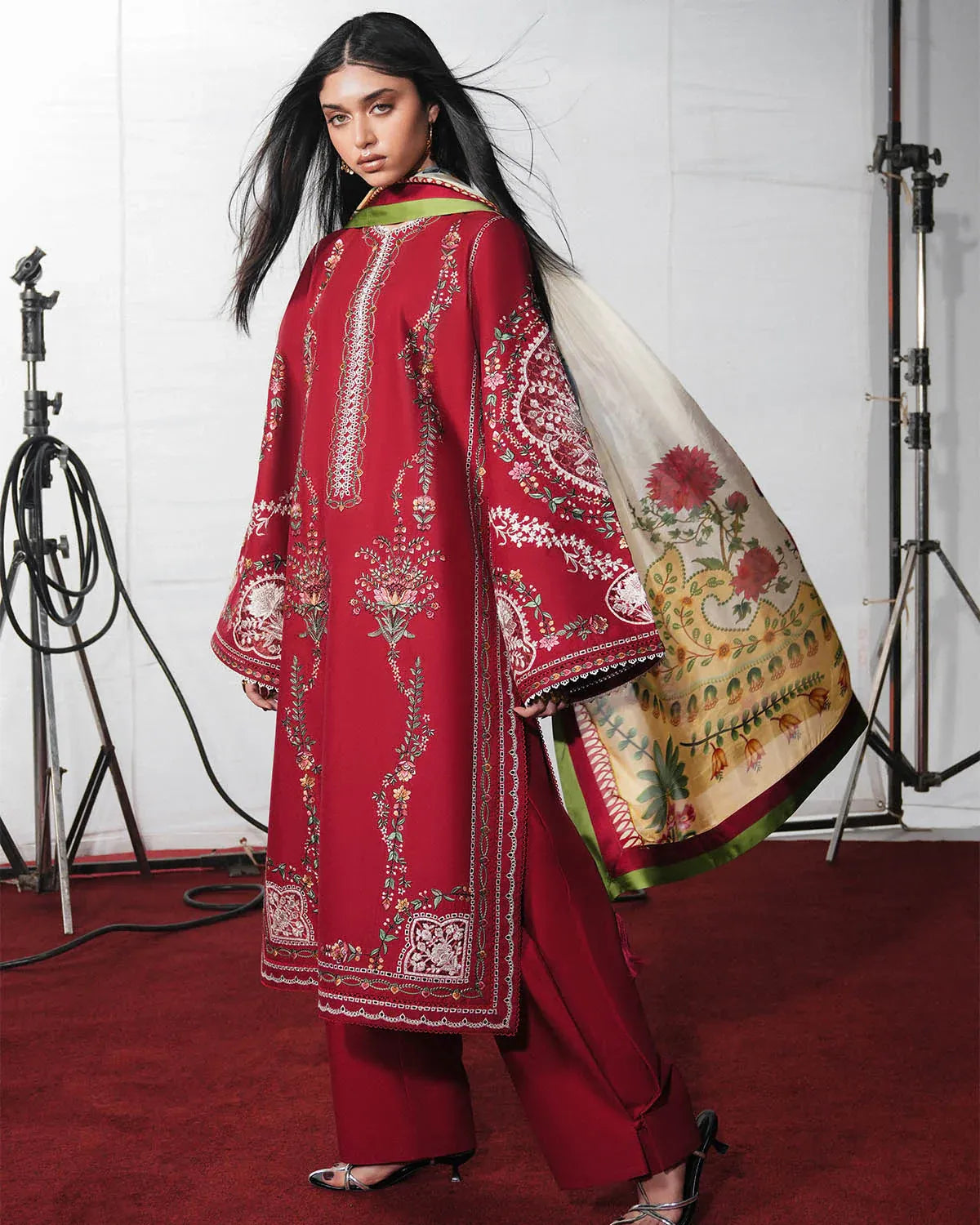 STITCHED BY CC DIRYAZ HUSSAIN REHAR 3PC
