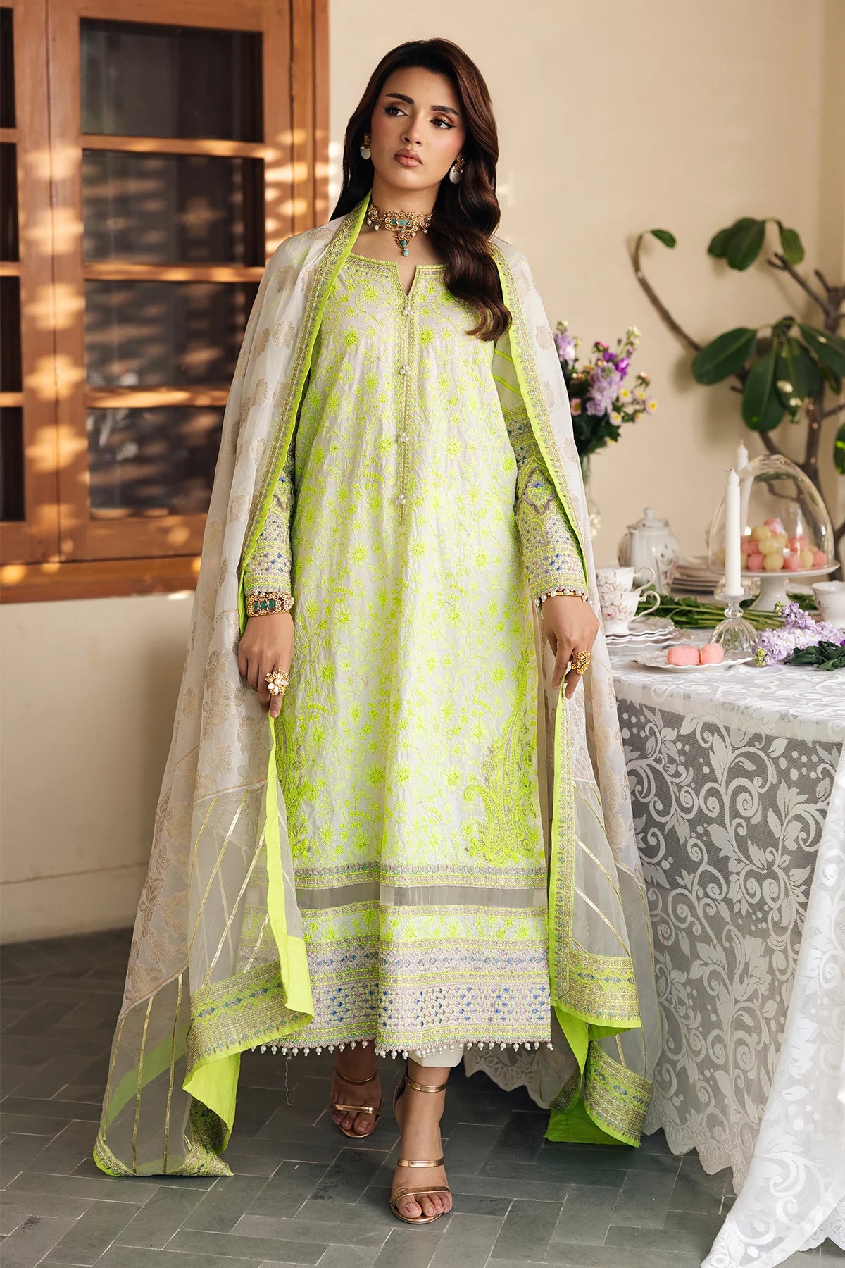 STITCHED BY CC CHARIZMA EID LUXURY ED6-05 3PC