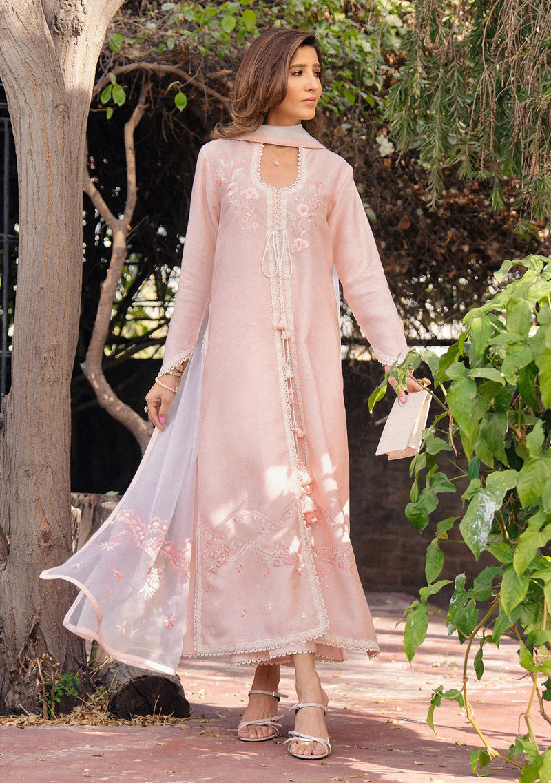 ZAINAB ZULFIQAR  KIRA PINK 3PC