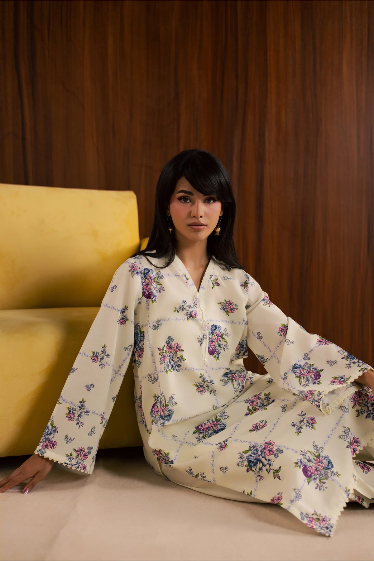 BATIK  WHITE SALLY 2PC