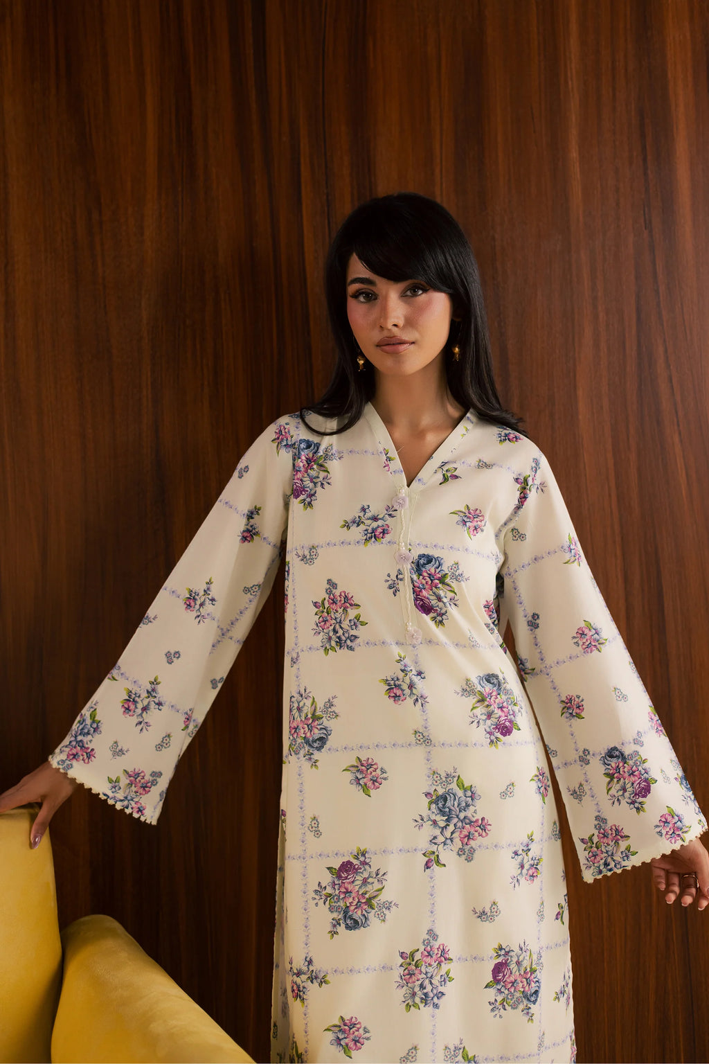 BATIK  WHITE SALLY 2PC