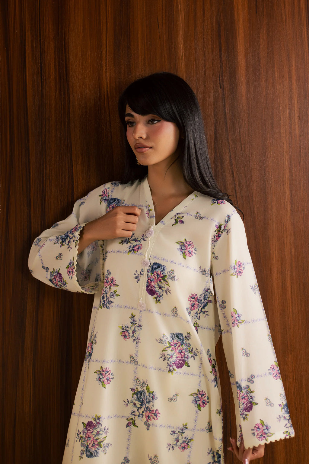BATIK  WHITE SALLY 2PC