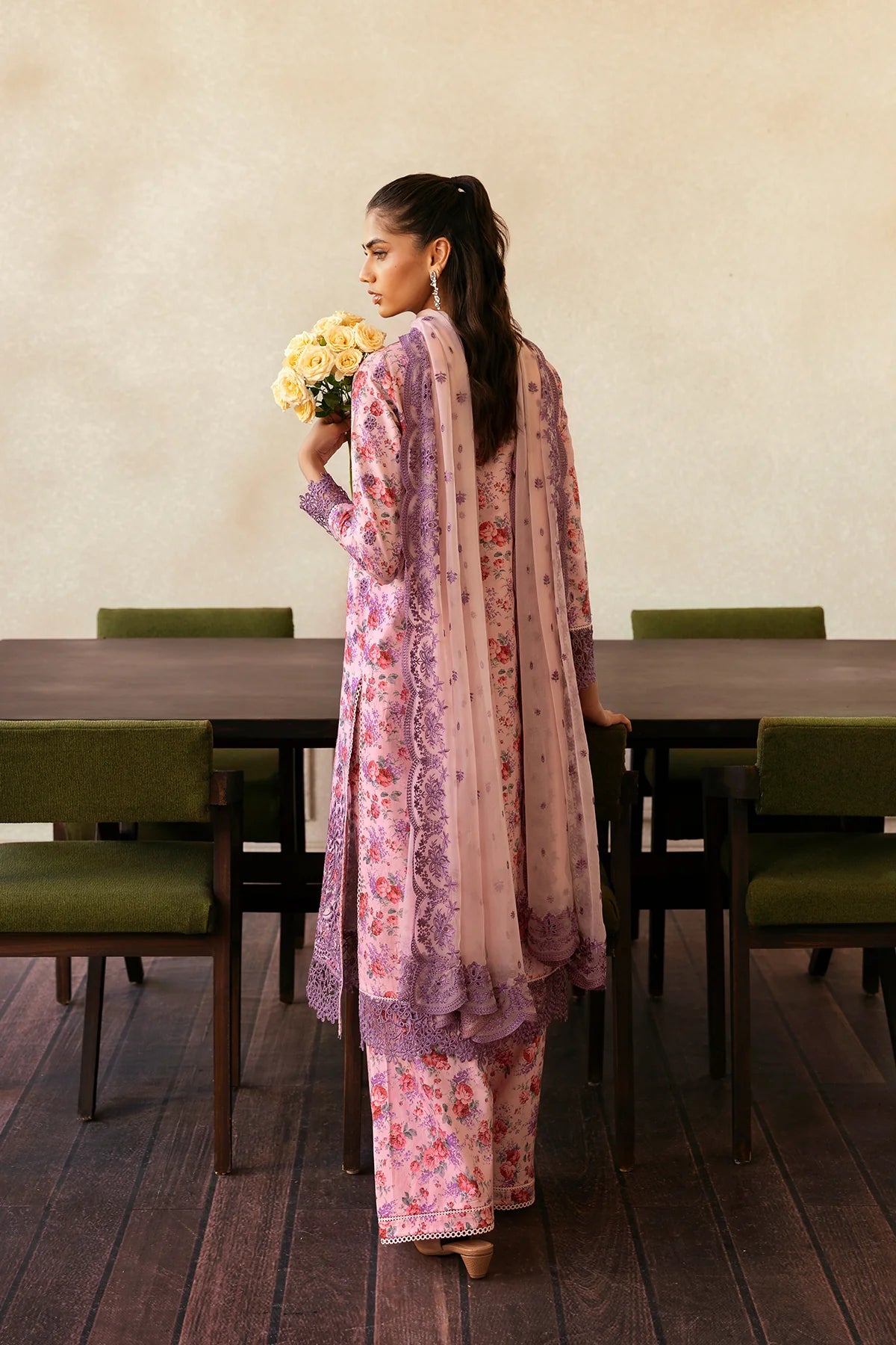 STITCHED BY CC AFROZEH DAY BREAK DUSK LACED 3PC